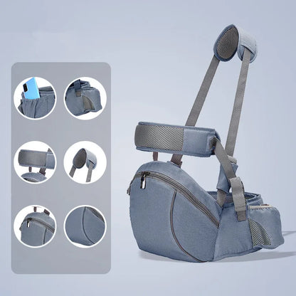 Porte-bébé assise intégrée - utilisation pour les courses