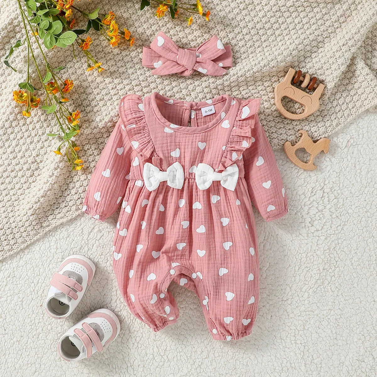 Combinaison fleurie - autre motif disponible