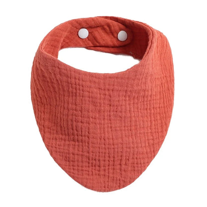 Bavoir bandana - coloris rouge bordeaux