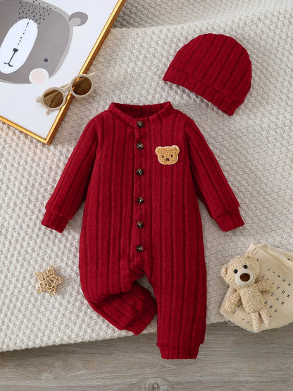 Combinaison automne-hiver - fermeture boutonnée