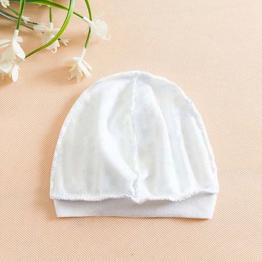 Bonnet naissance en coton doux pour nouveau-né