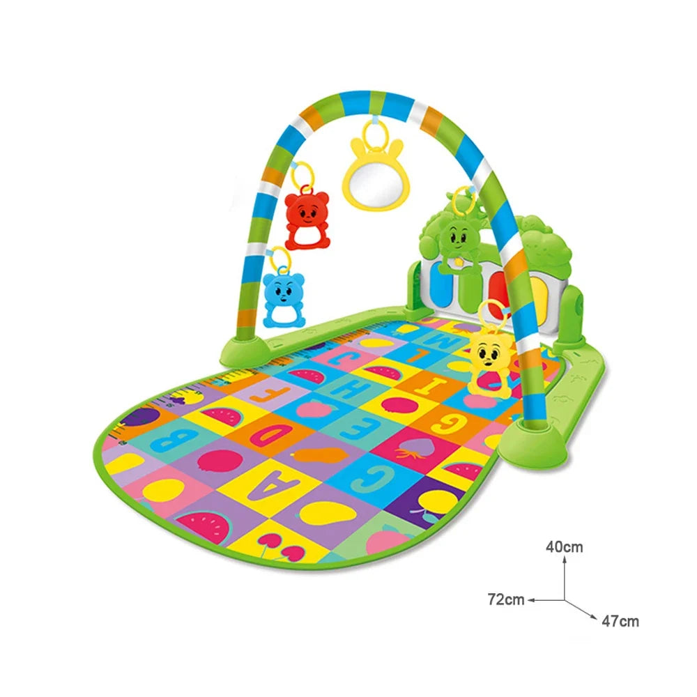 Tapis d'éveil - textures et couleurs variées