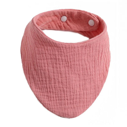 Bavoir bandana - lot de plusieurs coloris