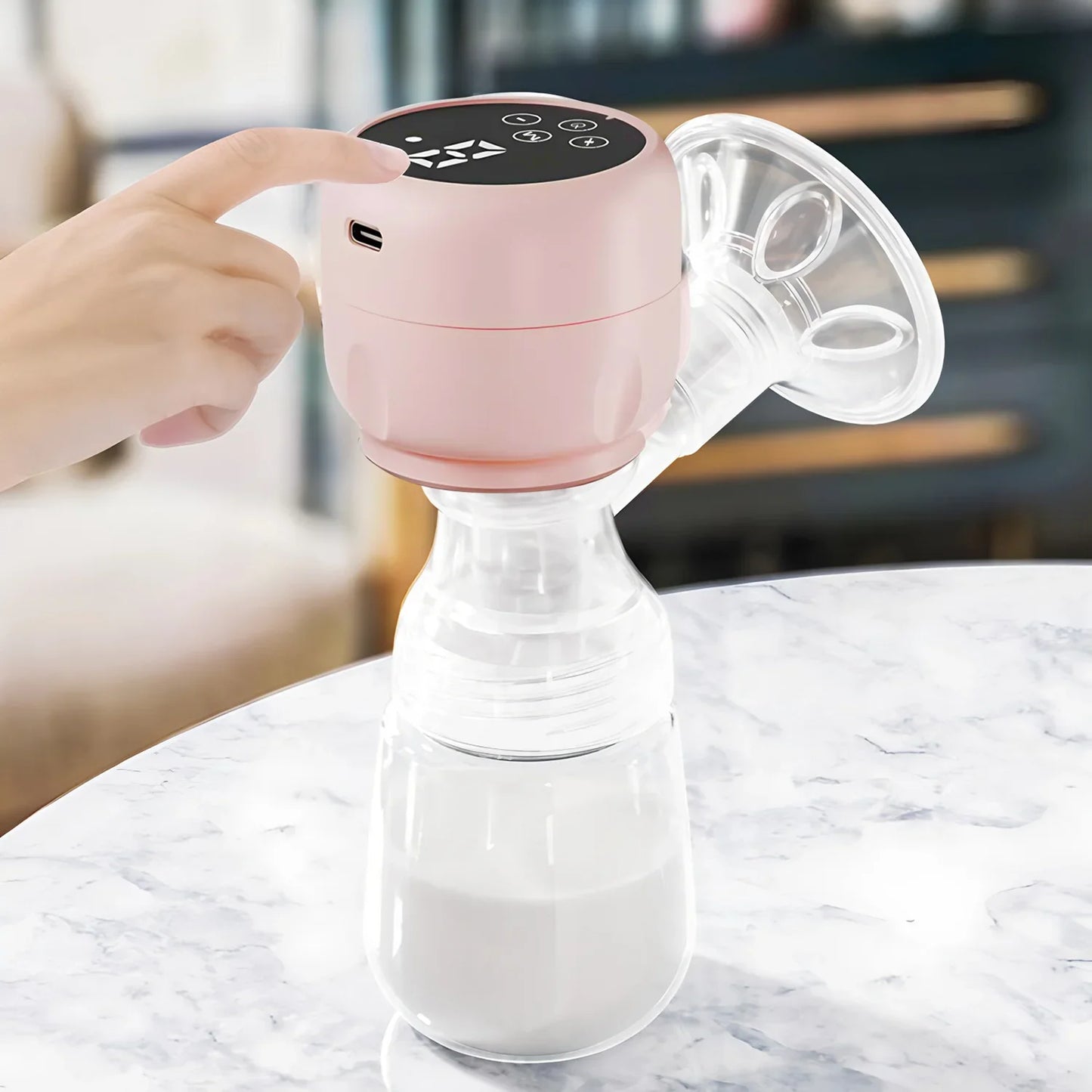 Tire-lait portable - système d'aspiration intelligent