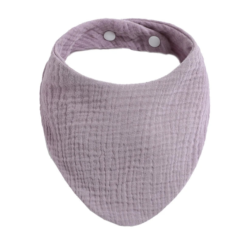 Bavoir bandana - coloris rose