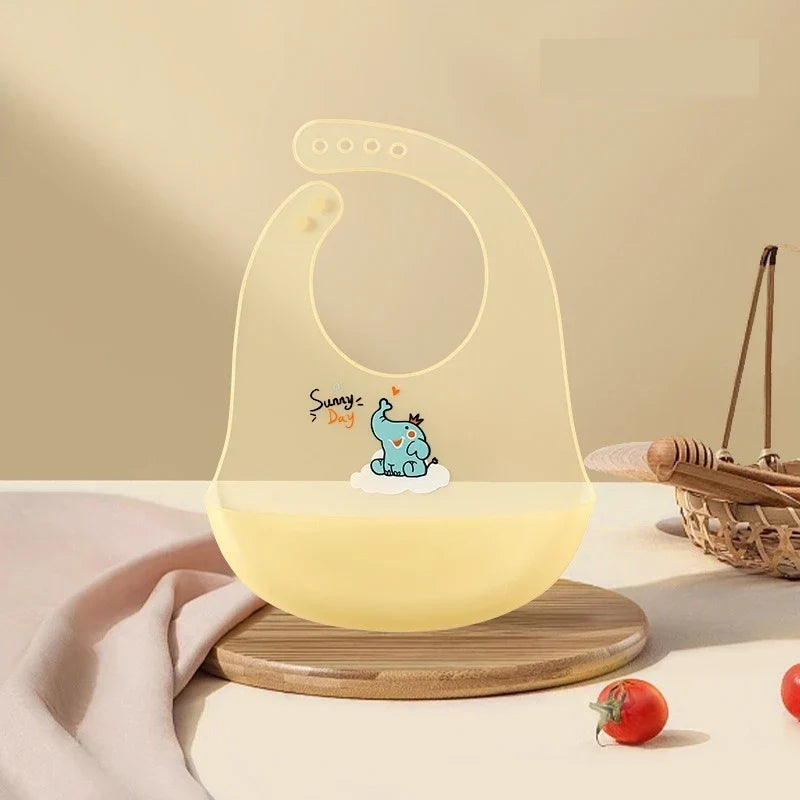 Bavoir silicone - sans BPA résistant au quotidien