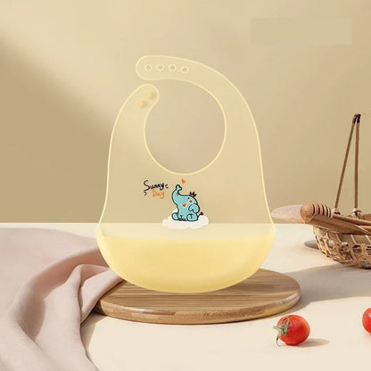 Bavoir silicone - sans BPA résistant au quotidien