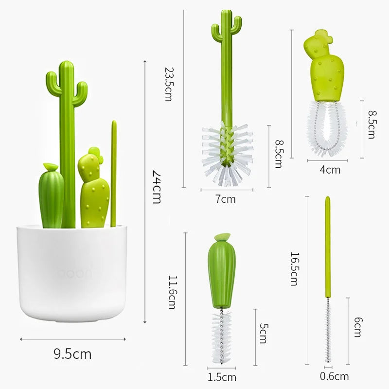Kit brosses biberon - support de séchage complet