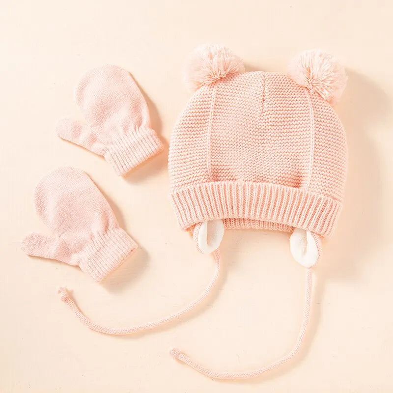 Ensemble bonnet et gants - présentation complète du produit