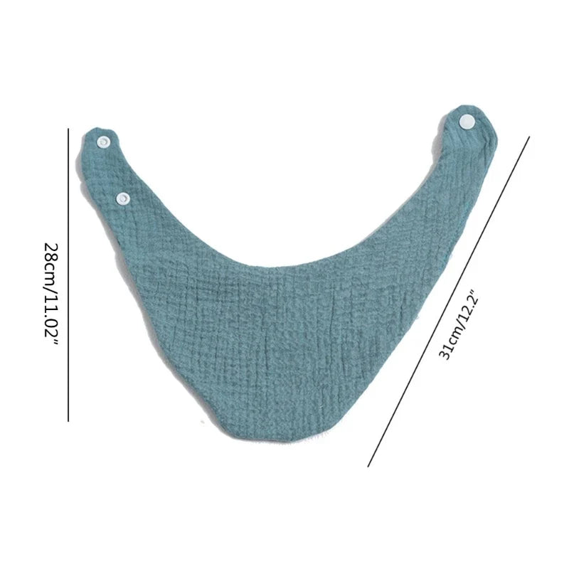 Bavoir bandana - absorbant pour la bave et les repas