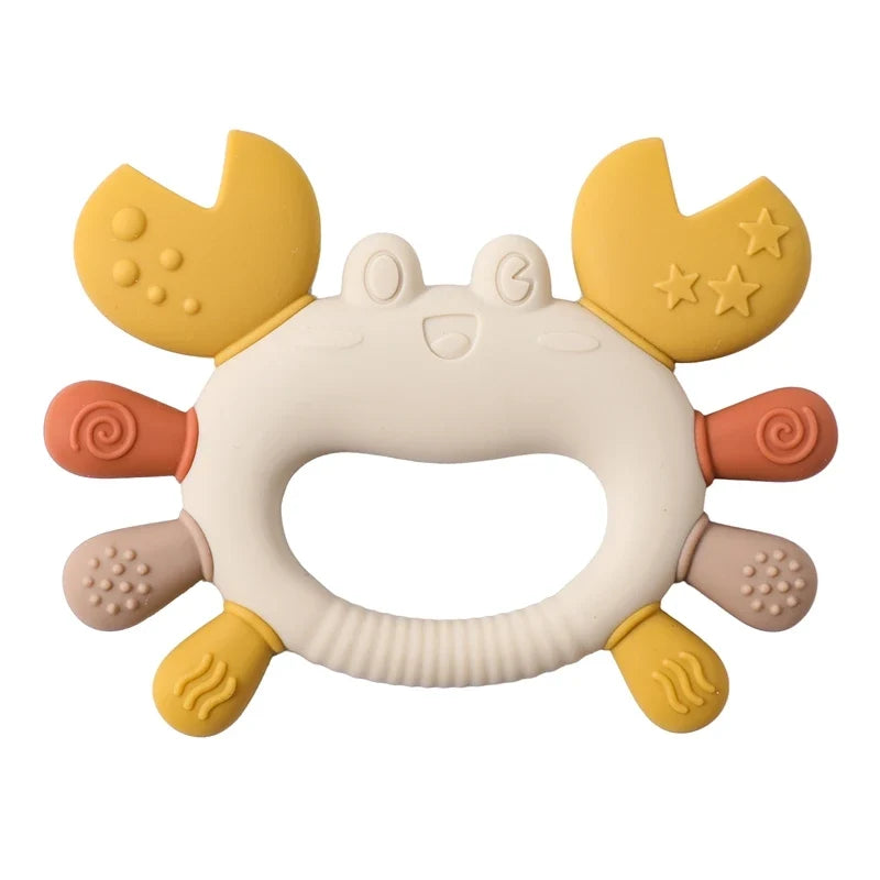 Anneau de dentition crabe - toutes les couleurs disponibles