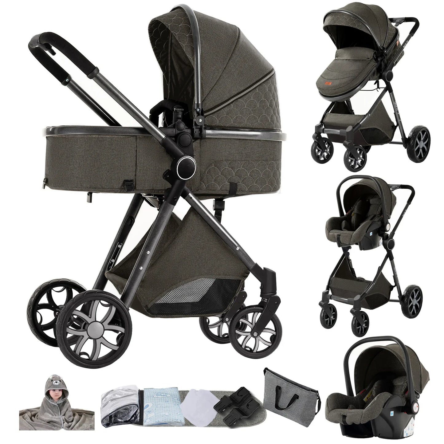 Poussette Magic ZC - certifiée CE normes européennes