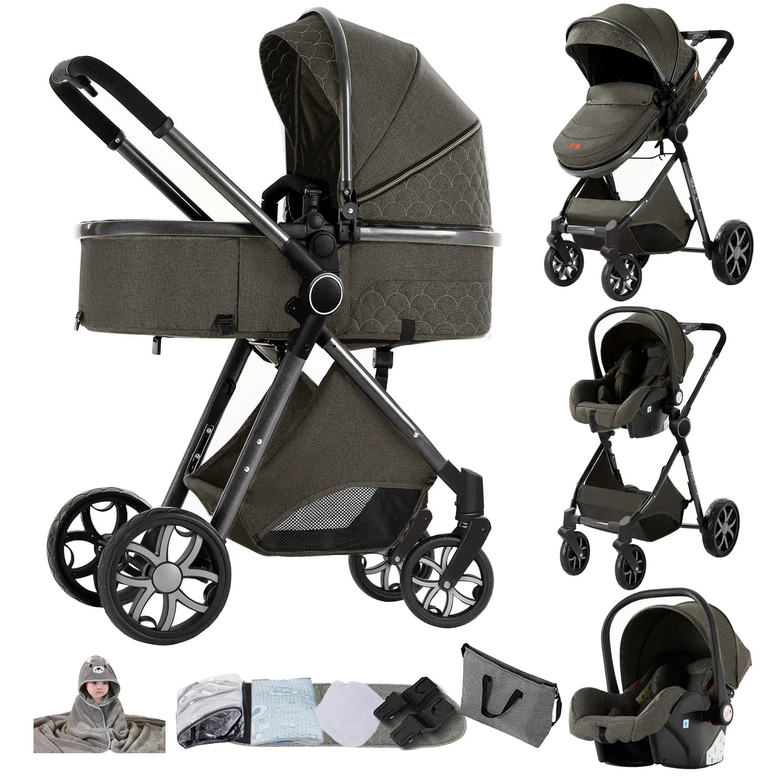 Poussette Magic ZC - certifiée CE normes européennes