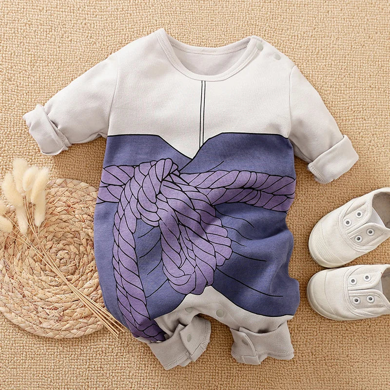 Body bébé capuche - vue de détail du tissu