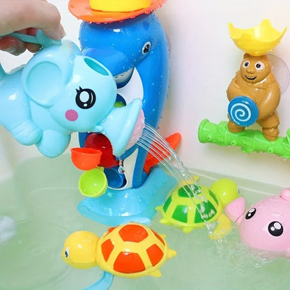 Arrosoir de bain éléphant - eau qui sort de la trompe