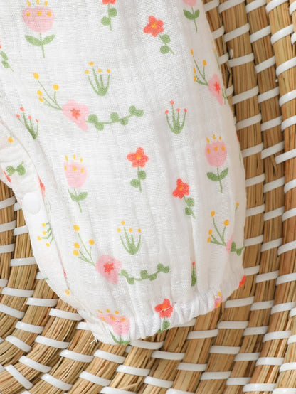 Combinaison fleurie - motifs et coloris disponibles