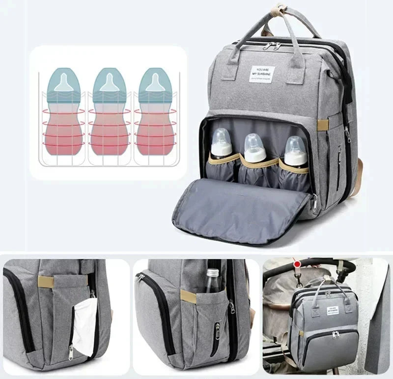 Sac multifonction - nombreuses poches de rangement