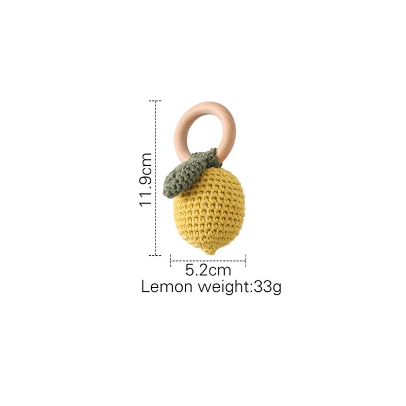 Hochet dentition - bois qualité alimentaire sans BPA