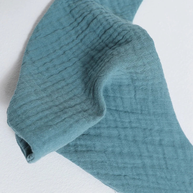 Bavoir bandana - texture de la gaze de coton douce