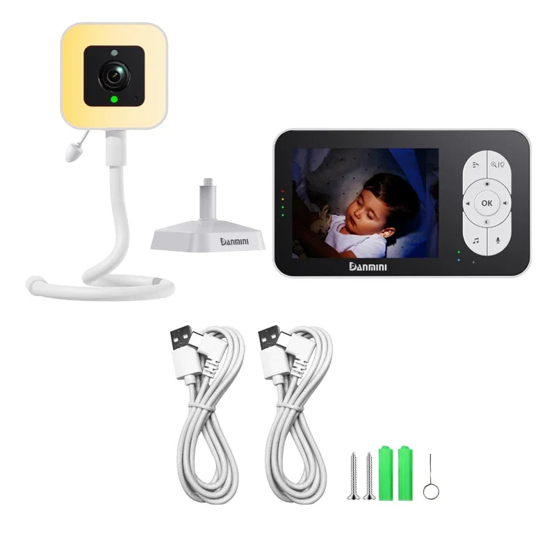 Babyphone vidéo - détection de température de la chambre