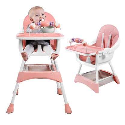Chaise haute évolutive - hauteur réglable de 6 mois à 3 ans