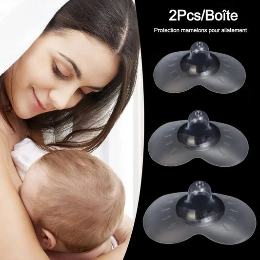 Protège-mamelons silicone pour l'allaitement